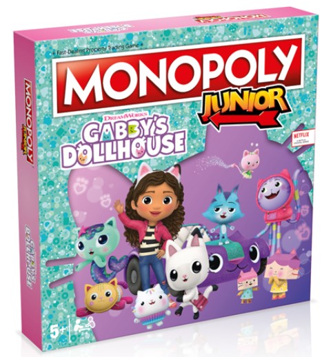 Gabby’s Dollhouse Monopoly Board Game