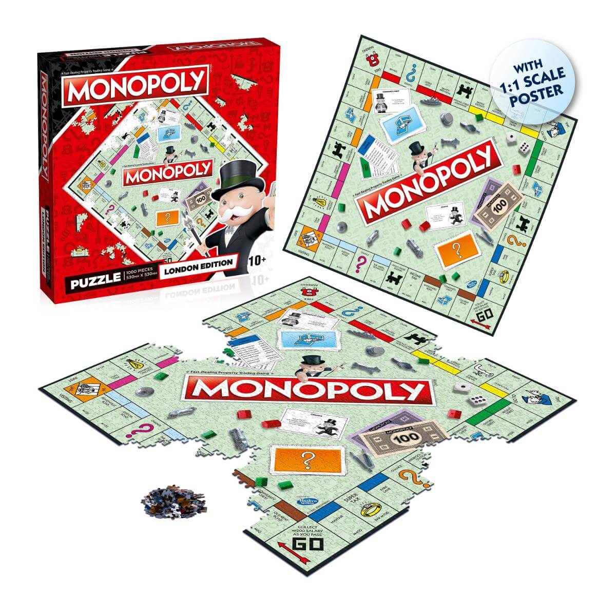 London Monopoly 1000 Piece Jigsaw Puzzle